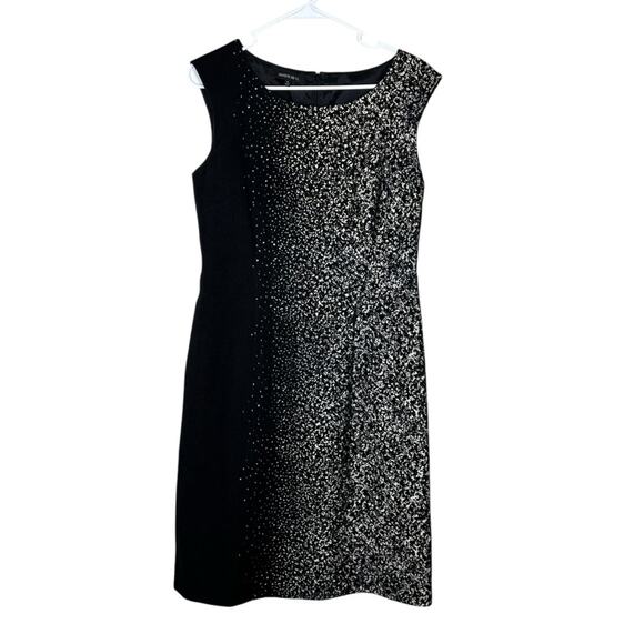 Lafayette 148 Wool Blend Ombre Speckled Dress Size 6 - Picture 2 of 9